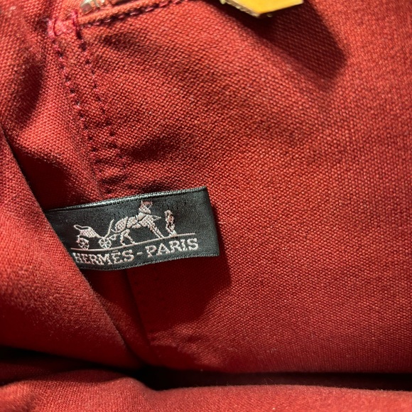 Low Start$5🔥Hermes Mini Canvas Fourre Tout PM Tote - Picture 13 of 14